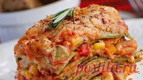 Рецепт лазаньи с говядиной, свининой и тыквой