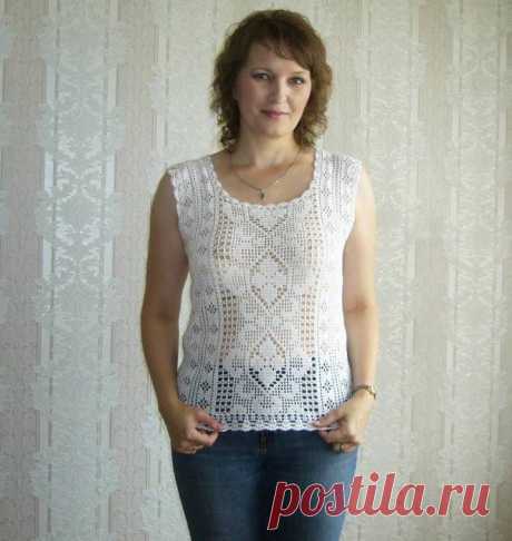 Филейная маечка.