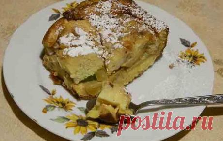 Запеканка с яблоками - Кулинарные рецепты