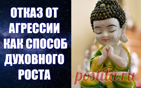 ОТКАЗ ОТ АГРЕССИИ КАК СПОСОБ ДУХОВНОГО РОСТА. Пятая часть работы &quot;Стратегия и тактика выживания&quot; -