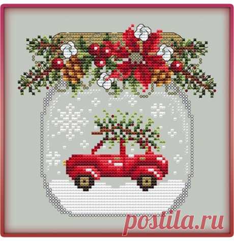#Новый_год_и_Рождество@clubrucodelnic
#Транспорт@clubrucodelnic
#Детское@clubrucodelnic
Car Snowglobe

Схема  в форматах pdf и zip в первых комментариях, под первой картинкой