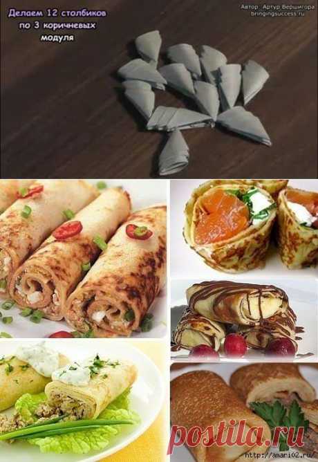Вкусные начинки для блинов.