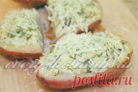Лодочки из картошки в мундире с начинкой в духоке, рецепт с фото﻿
