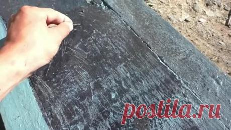 Мраморный пол в гараже СВОИМИ РУКАМИ за 500рублей!