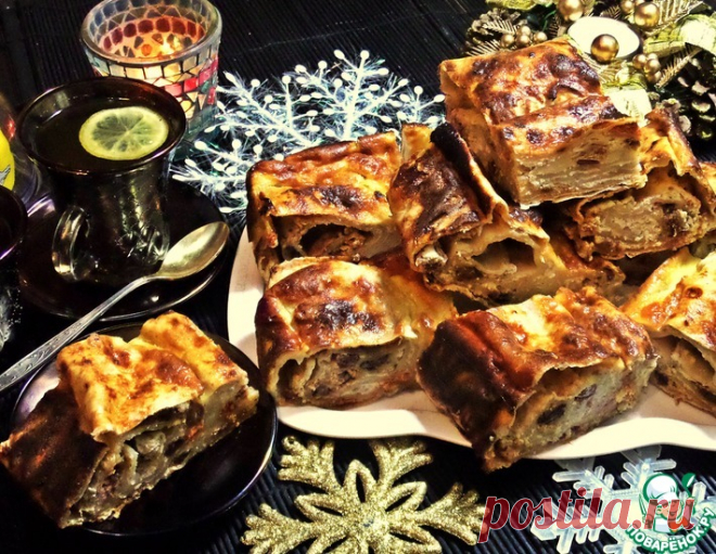 Сладкий пирог из лаваша – кулинарный рецепт