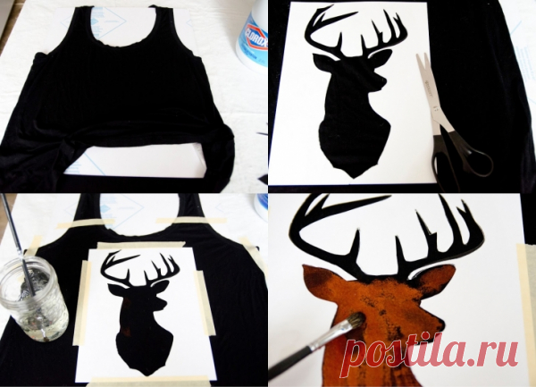 Выбеленный олень (Diy) / Белизна / Модный сайт о стильной переделке одежды и интерьера