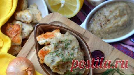 Курица по-китайски с грибным кремом