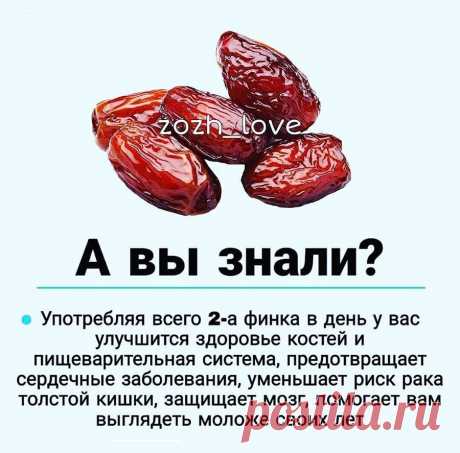 О пользе фиников