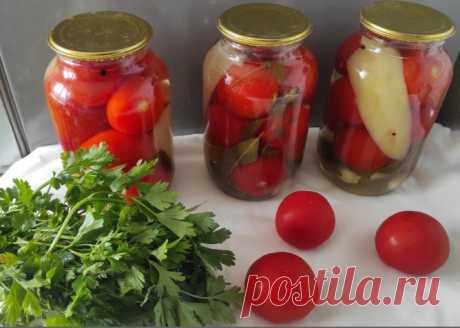 Вкусные маринованные помидоры на зиму - рецепт автора Темникова Евгения