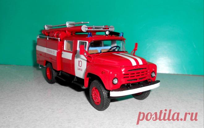 ЗиЛ-130 АЦ-40 63Б пожарная ( 1-43 SSM )