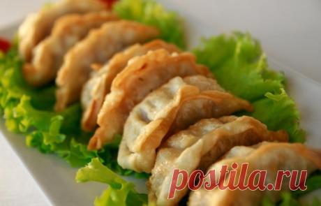 Китайские жареные пельмени