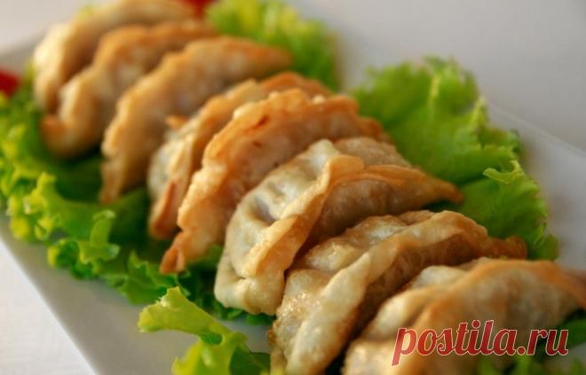 Китайские жареные пельмени