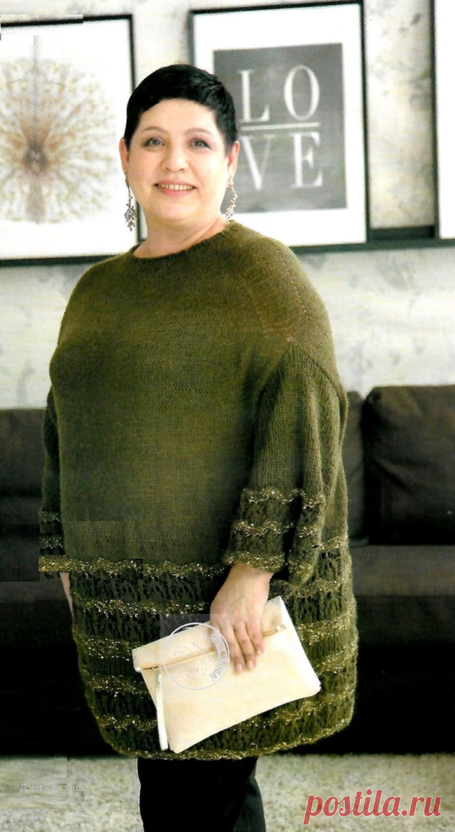 Женские модели спицами и крючком со схемами | Вязание | Яндекс Дзен
