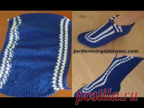 Tek Parçayla İster Uzun Çorap İster Patik Yapın!