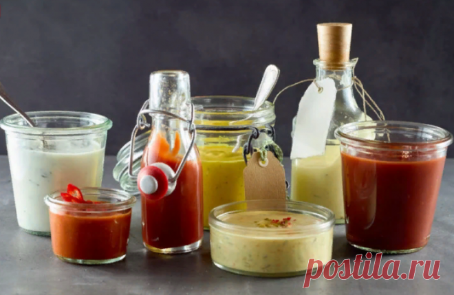 ФОТО СОУСОВ И ЗАПРАВОК