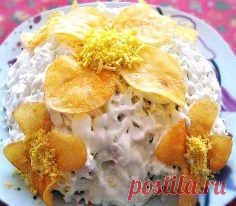 Салат «Орхидея» - Четыре вкуса - медиаплатформа МирТесен