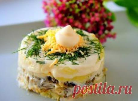 Салат дубок | Domosedkam.ru