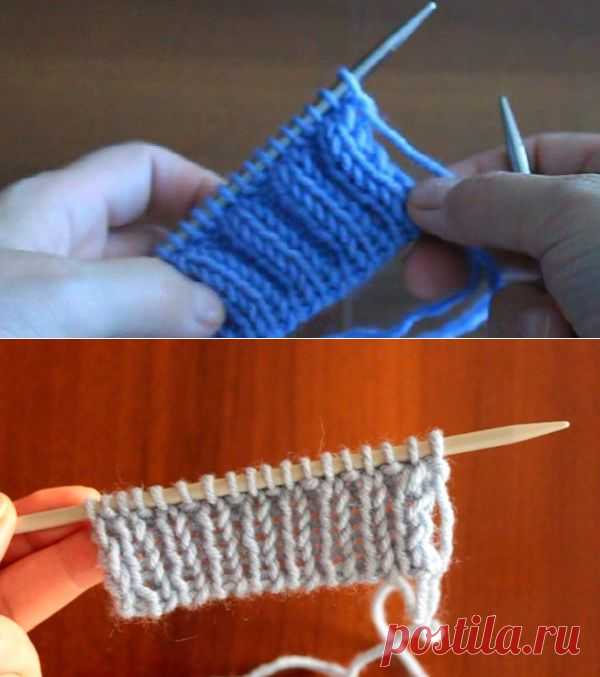 Способы набора петель - knitting-pro.ru - От азов к мастерству
2 вида итальянского набора