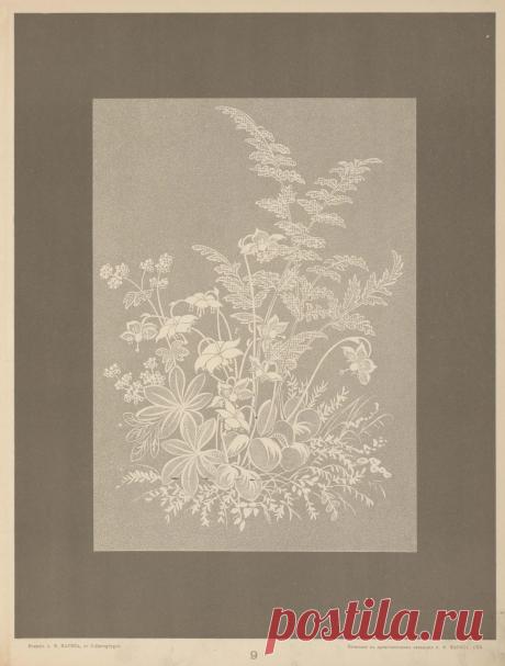 Книга - "Вышивка ( 1905 г)".