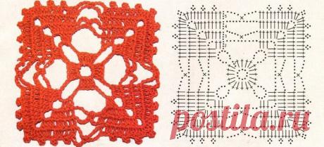 Красивые скатерти крючком: схемы, описания