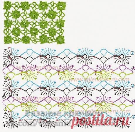 Узор крючком