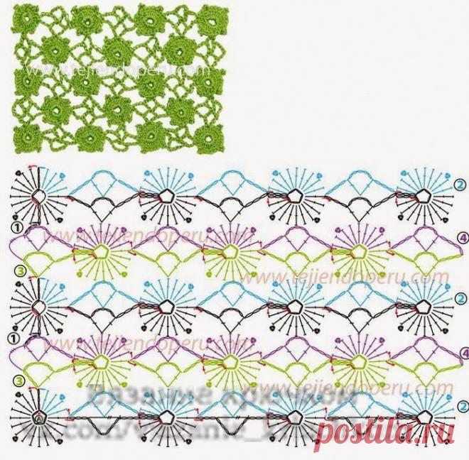 Узор крючком