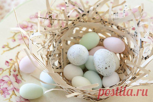 Подставка – гнездо для пасхальных яиц