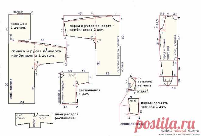 Выкройка зимнего конверта для новорожденного в домашних условиях. Простые и качественные схемы и инструкции по созданию одежды для ваших малюток