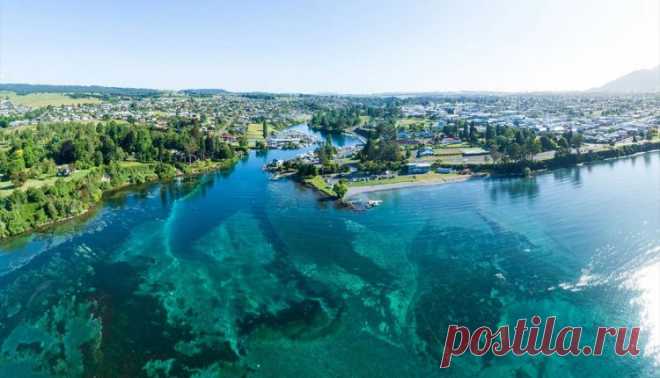 Таупо — город на берегу вулканического чуда