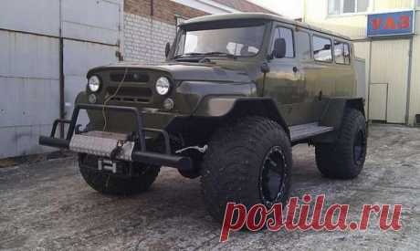 Внедорожник «Медведь» собран из запчастей различных отечественных автомобилей