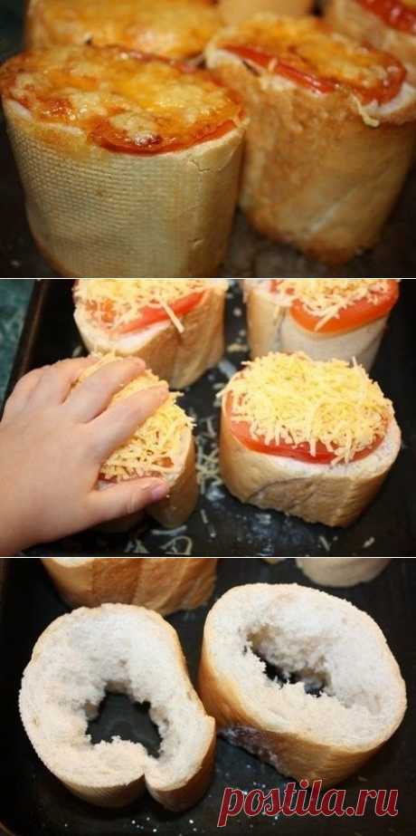 Как приготовить «пеньки» из багета - рецепт, ингридиенты и фотографии