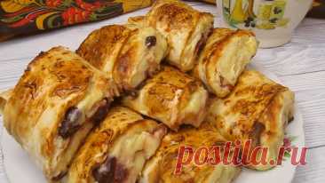 Самые вкусные рецепты с лавашом. Десерт к чаю и вместо пирожков, не отличишь. | РЕЦЕПТЫ ОТ МАМУЛИ | Дзен(***)