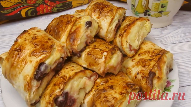 Самые вкусные рецепты с лавашом. Десерт к чаю и вместо пирожков, не отличишь. | РЕЦЕПТЫ ОТ МАМУЛИ | Дзен(***)