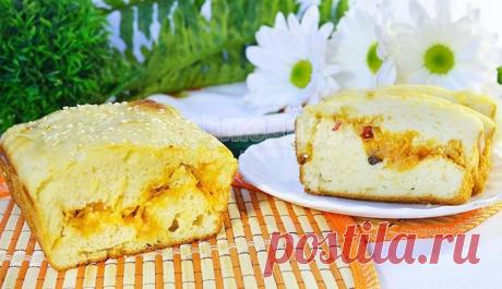 Капустный пирог из дрожжевого теста, рецепт с пошаговыми фото | Все Блюда