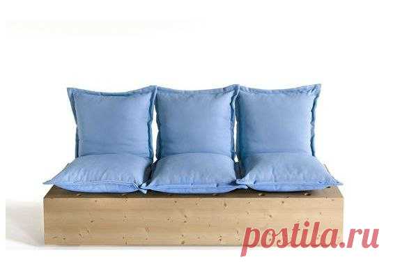 Интересная идея мебели для дачи