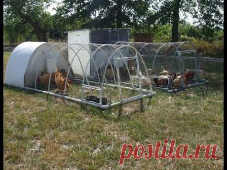 Chicken Tractor Good Design Practices, Tips &amp; Tricks For Building, Ideas - YouTube