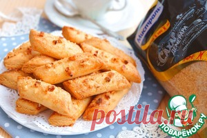 Брусочки кондитерские с орехами - кулинарный рецепт