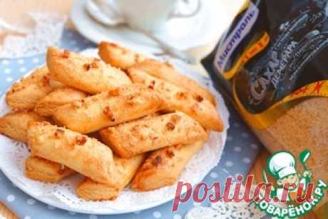 Брусочки кондитерские с орехами - кулинарный рецепт