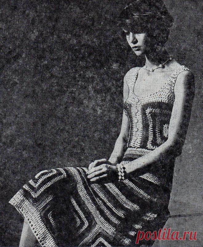 САРАФАНЧИК КРЮЧКОМ