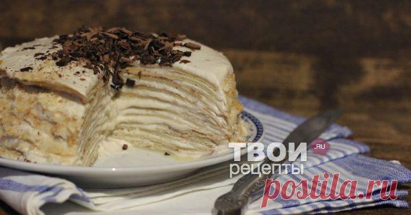 Блинный торт с бананом Отличный рецепт!