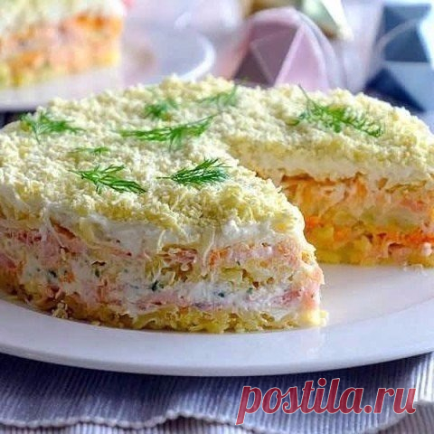 ПРАЗДНИЧНЫЙ САЛАТ 