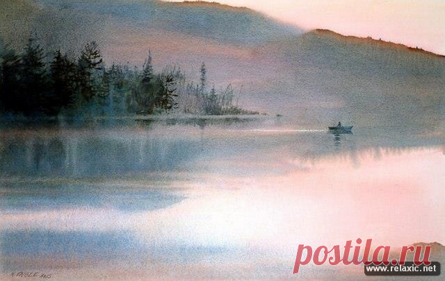 Акварели Ниты Энгл (27 фото) | Релаксик