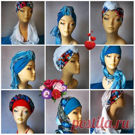 "Круиз" пляжная бандана купить – купить в интернет-магазине на Ярмарке Мастеров с доставкой - 89UL5RU | Москва