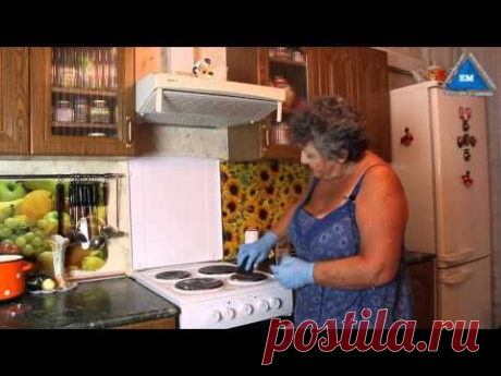 Как отмыть плиту народными средствами
