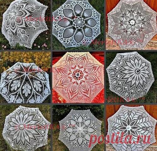 Парасоль - или как связать крючком зонт