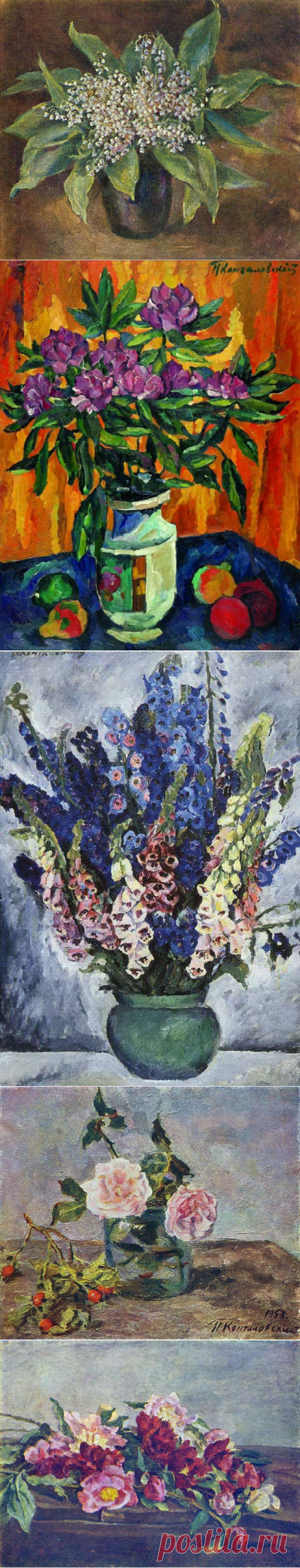 "Цветок нельзя писать «так себе», простыми мазочками" - цветочные натюрморты Петра Петровича Кончаловского