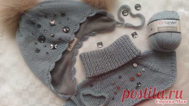 Зимний комплект для моей дочки (+ описание). - Вязание - Страна Мам