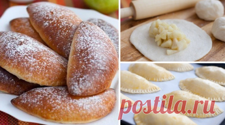 Пышные и румяные, мои любимые пирожки с яблоками!