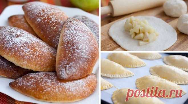 Пышные и румяные, мои любимые пирожки с яблоками!
