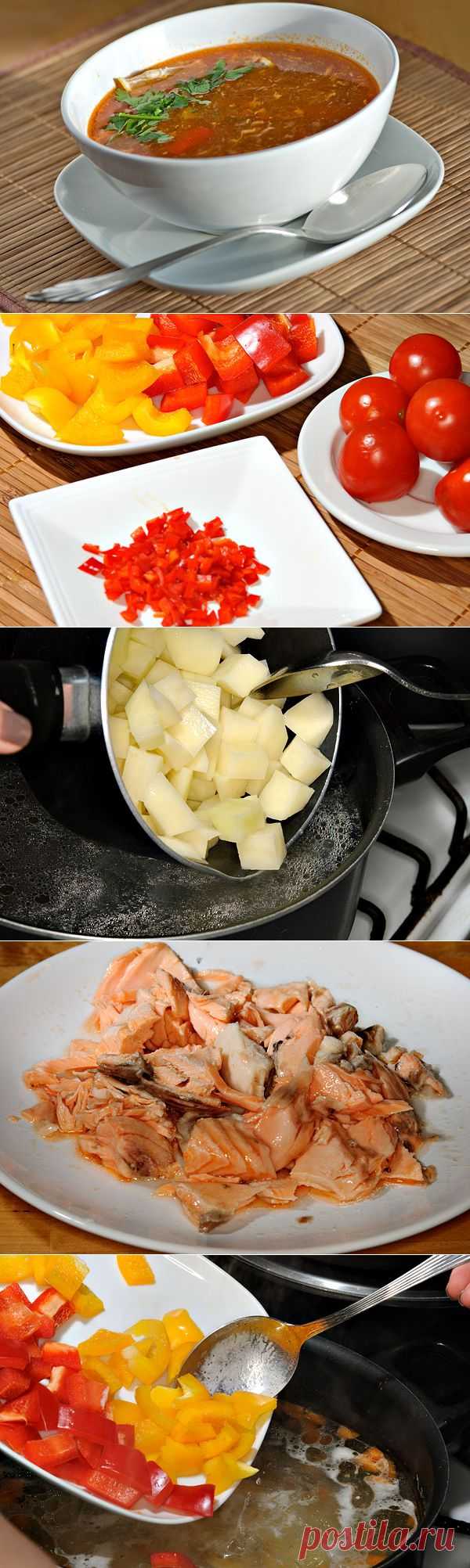 Острый рыбный суп с венгерским акцентом — Вкусные рецепты